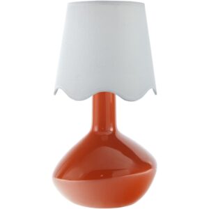 Aviara Red Ceramic Table Lamp by Livabliss