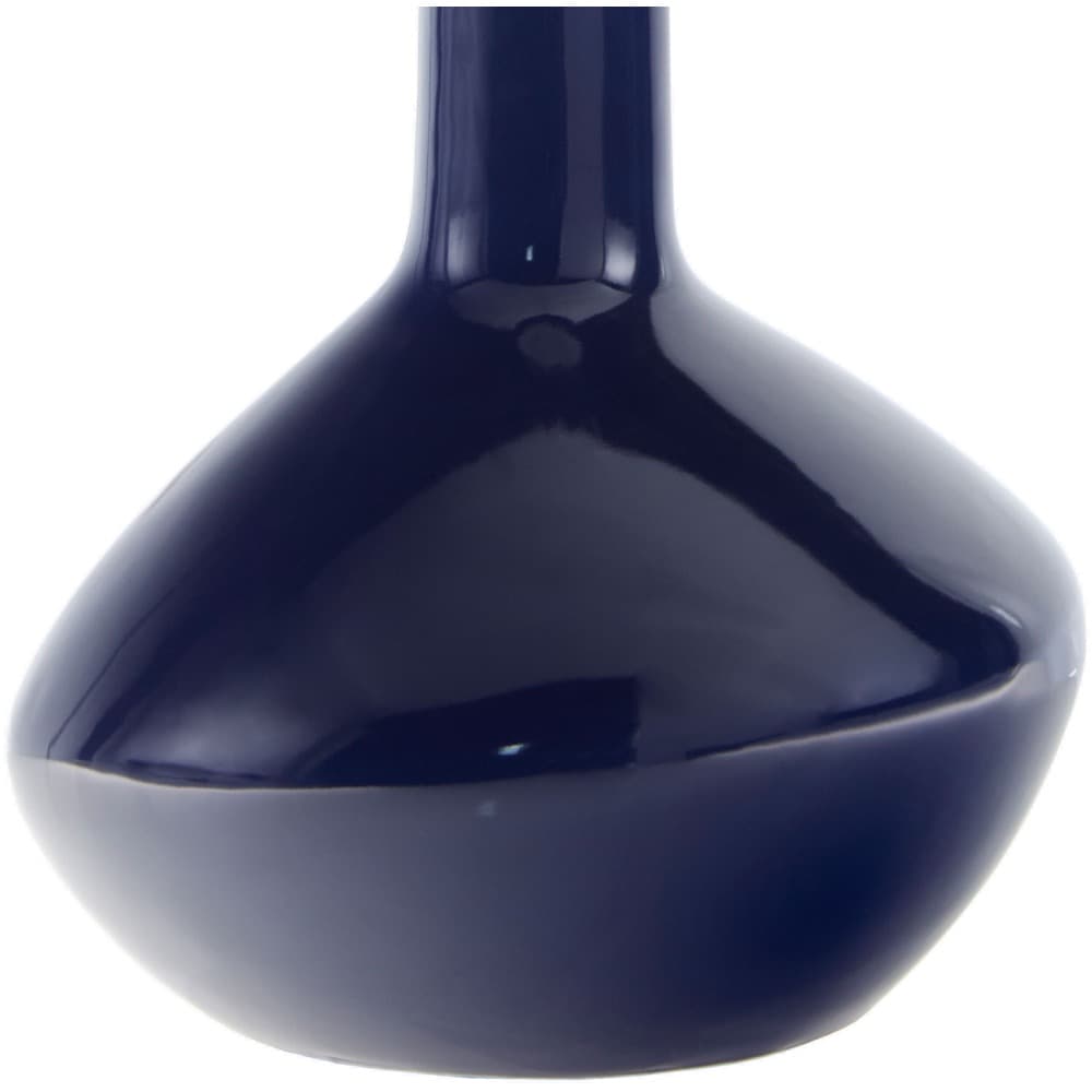 Aviara Dark Blue Ceramic Table Lamp by Livabliss - Image 2