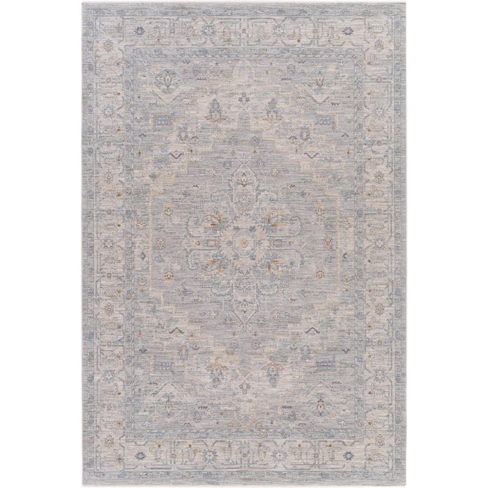 Avant Garde Gray Machine Woven Rug by Livabliss - Image 6