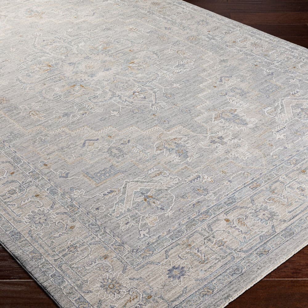 Avant Garde Gray Machine Woven Rug by Livabliss - Image 3