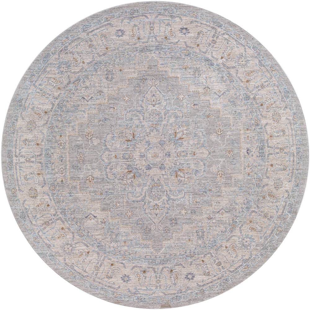 Avant Garde Gray Machine Woven Rug by Livabliss - Image 8