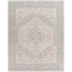 Avant Garde Gray Machine Woven Rug by Livabliss