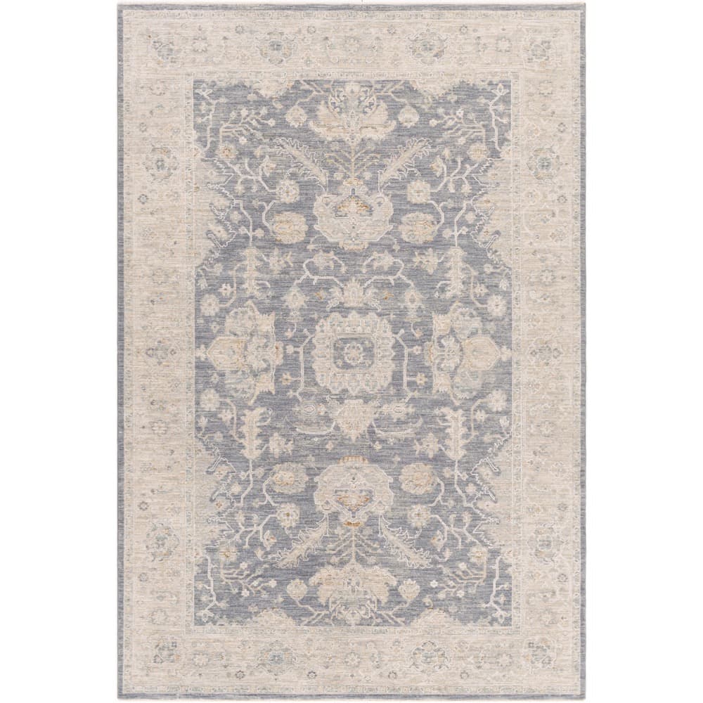 Avant Garde Gray Machine Woven Rug by Livabliss - Image 6