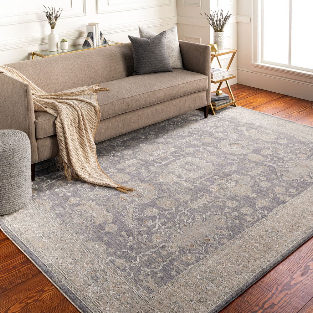 Avant Garde Gray Machine Woven Rug by Livabliss - Image 2