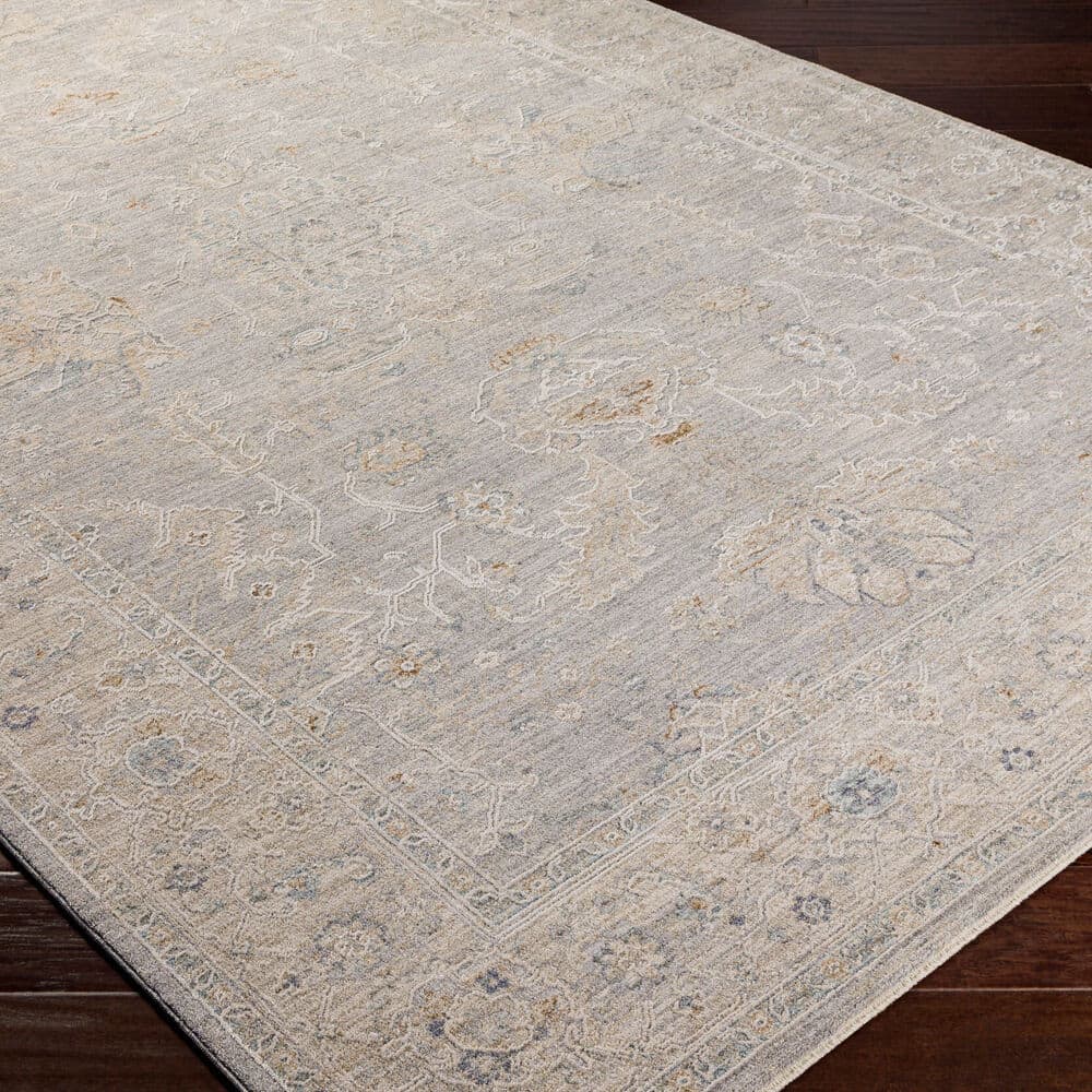 Avant Garde Gray Machine Woven Rug by Livabliss - Image 3