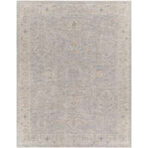 Avant Garde Gray Machine Woven Rug by Livabliss