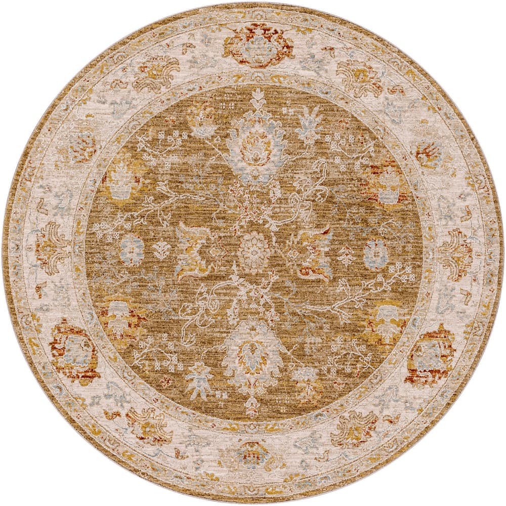 Avant Garde Brown Machine Woven Rug by Livabliss - Image 7