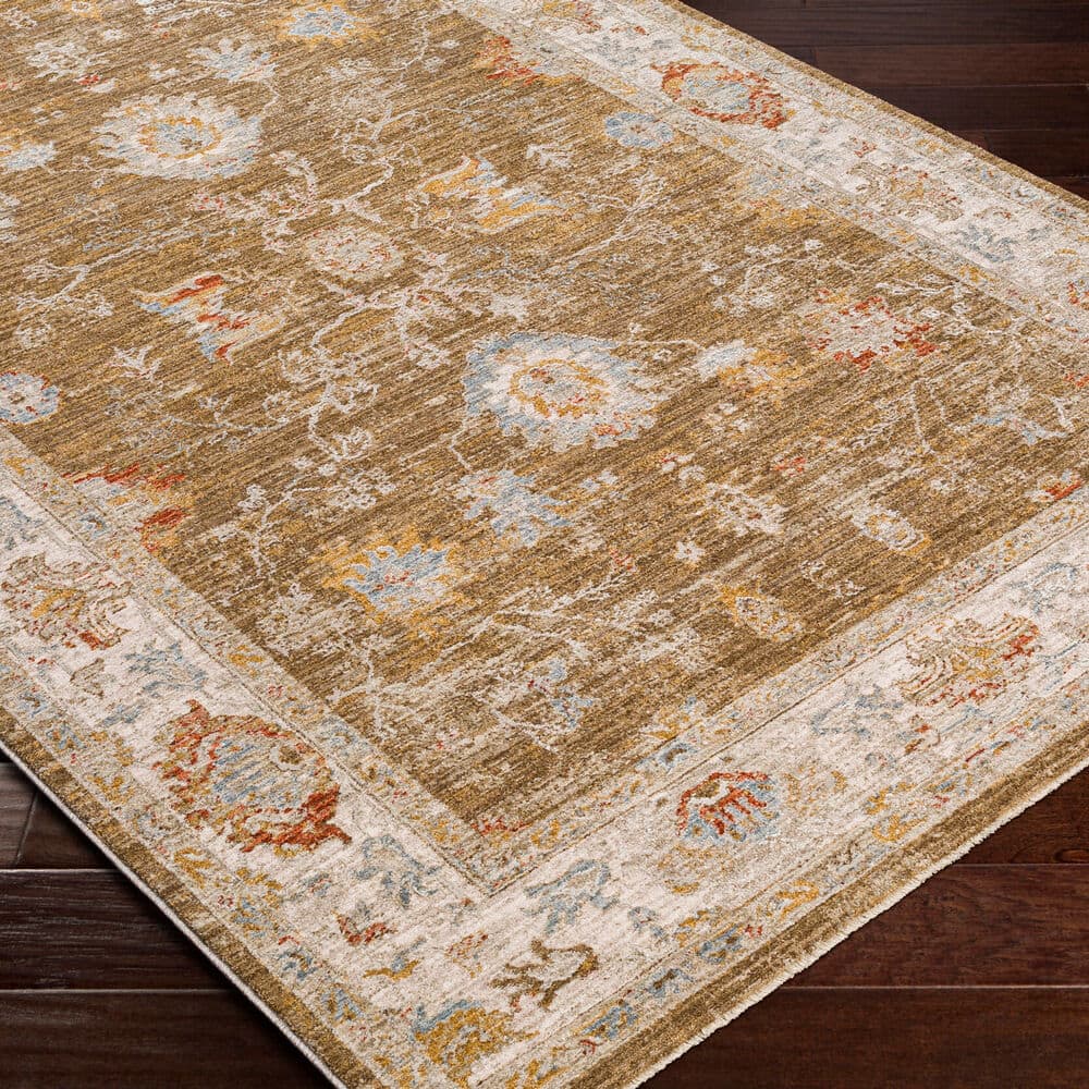 Avant Garde Brown Machine Woven Rug by Livabliss - Image 3