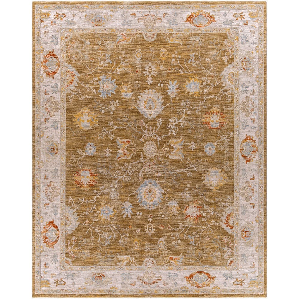 Avant Garde Brown Machine Woven Rug by Livabliss