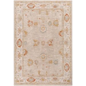 Avant Garde Beige Machine Woven Rug by Livabliss