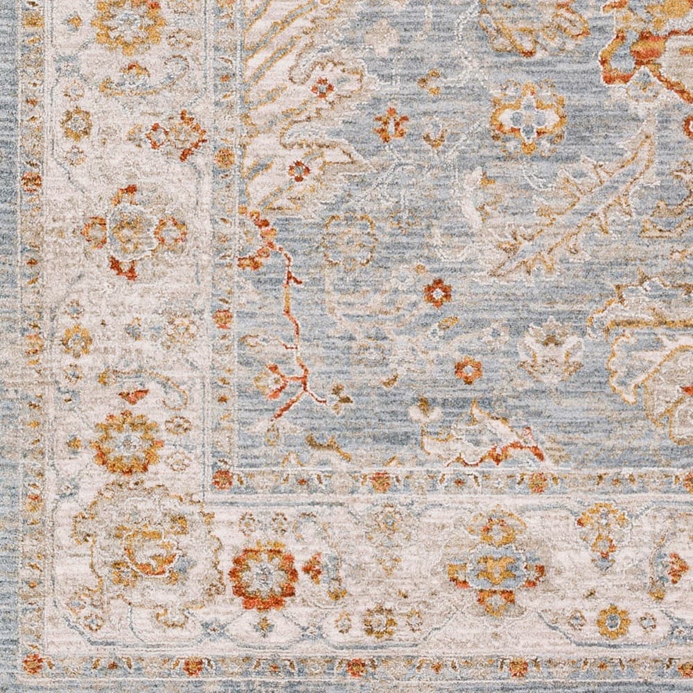 Avant Garde Blue Machine Woven Rug by Livabliss - Image 4