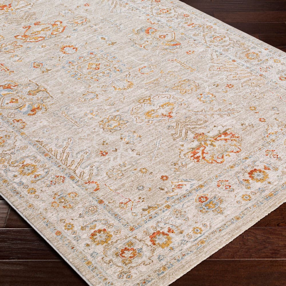 Avant Garde Beige Machine Woven Rug by Livabliss - Image 3