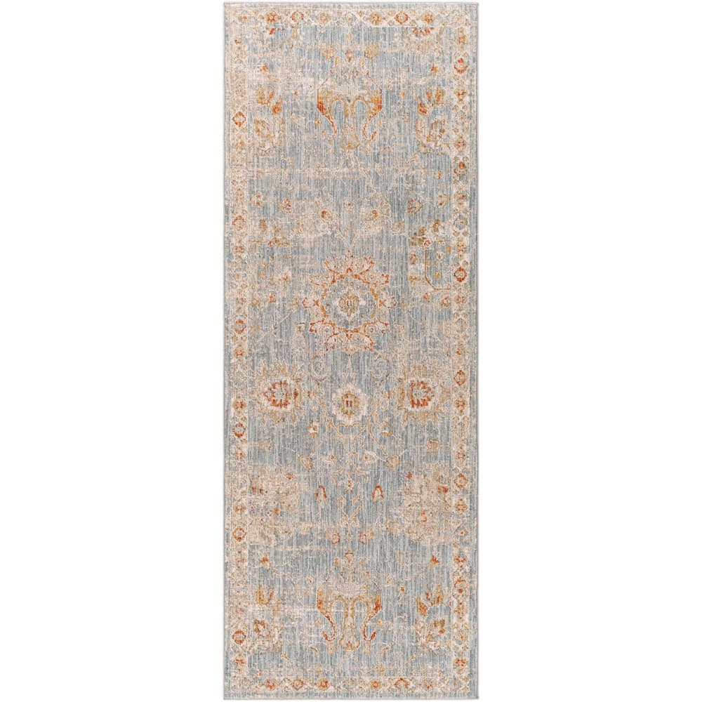 Avant Garde Blue Machine Woven Rug by Livabliss - Image 10