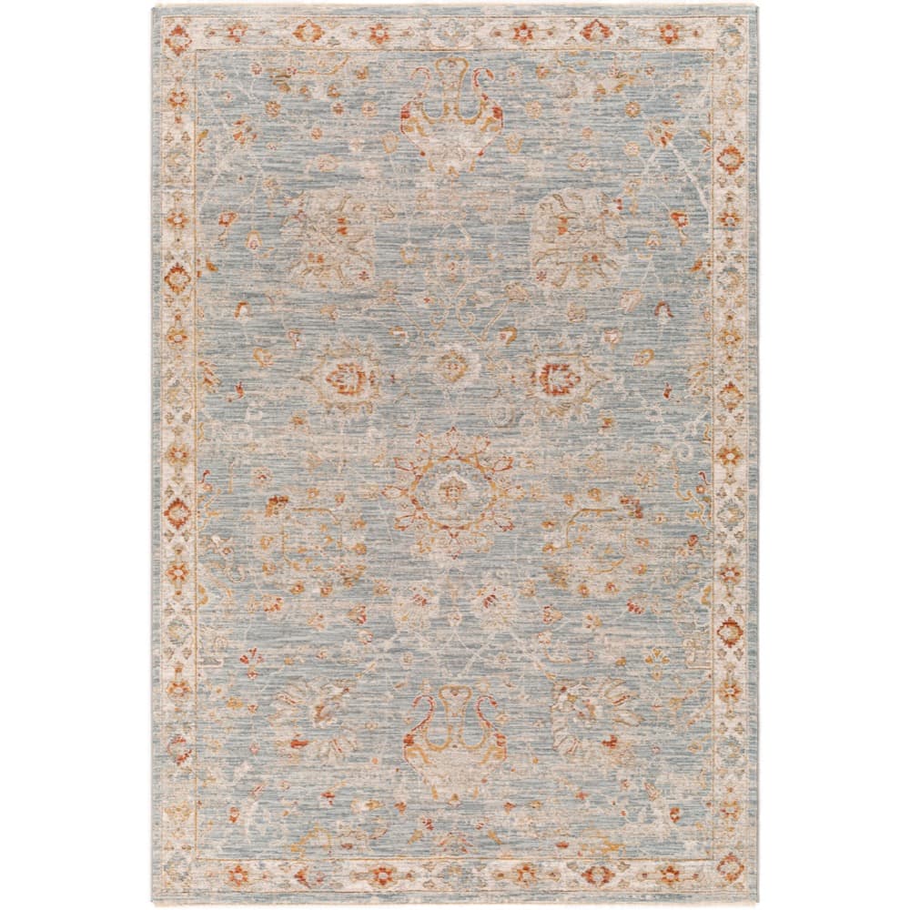 Avant Garde Blue Machine Woven Rug by Livabliss - Image 8