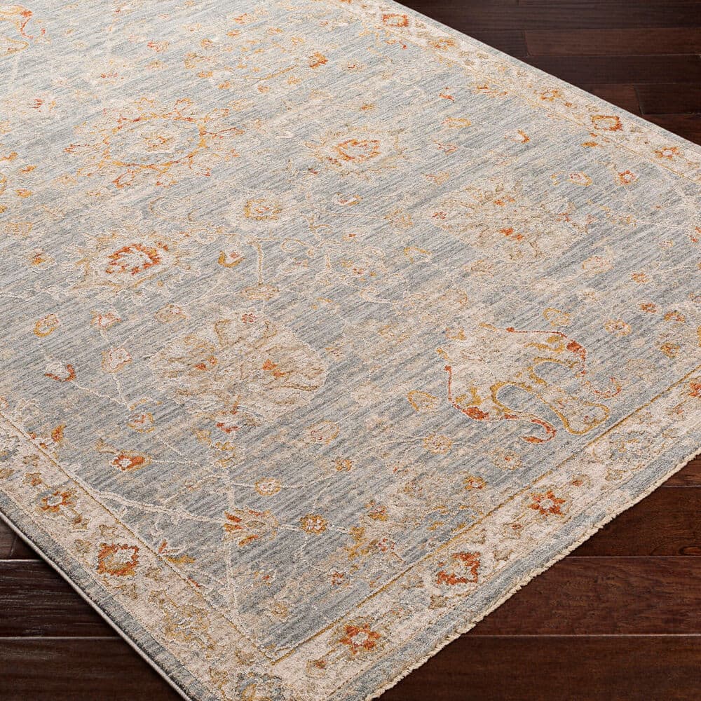 Avant Garde Blue Machine Woven Rug by Livabliss - Image 3