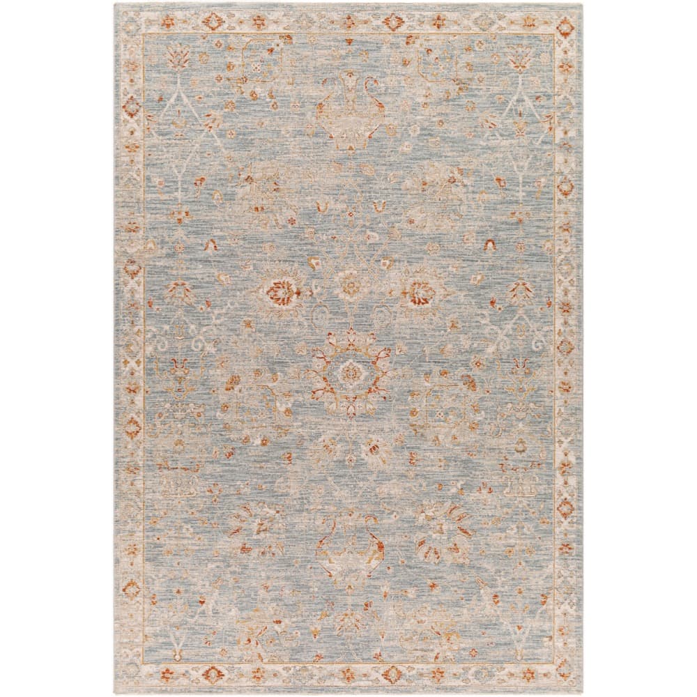 Avant Garde Blue Machine Woven Rug by Livabliss - Image 6