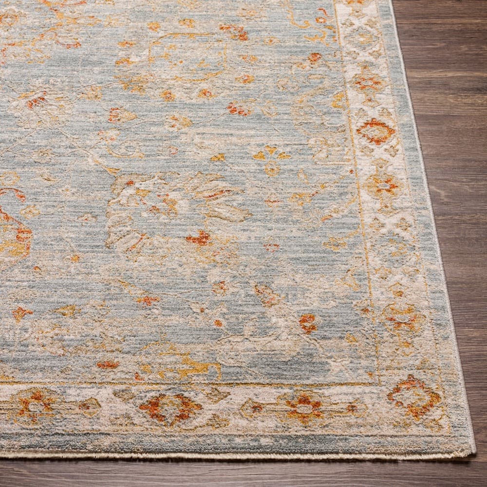 Avant Garde Blue Machine Woven Rug by Livabliss - Image 5