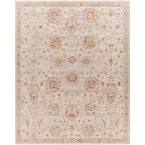 Avant Garde Beige Machine Woven Rug by Livabliss