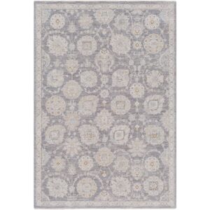 Avant Garde Denim Machine Woven Rug by Livabliss