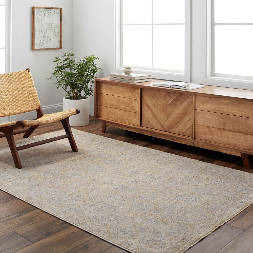 Avant Garde Dusty Sage Machine Woven Rug by Livabliss - Image 8