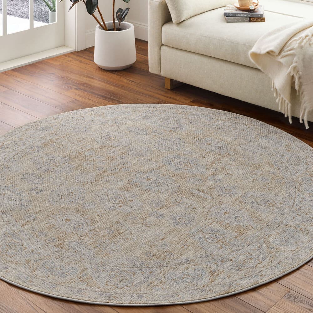 Avant Garde Dusty Sage Machine Woven Rug by Livabliss - Image 2