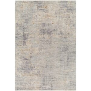 Avant Garde Charcoal Machine Woven Rug by Livabliss