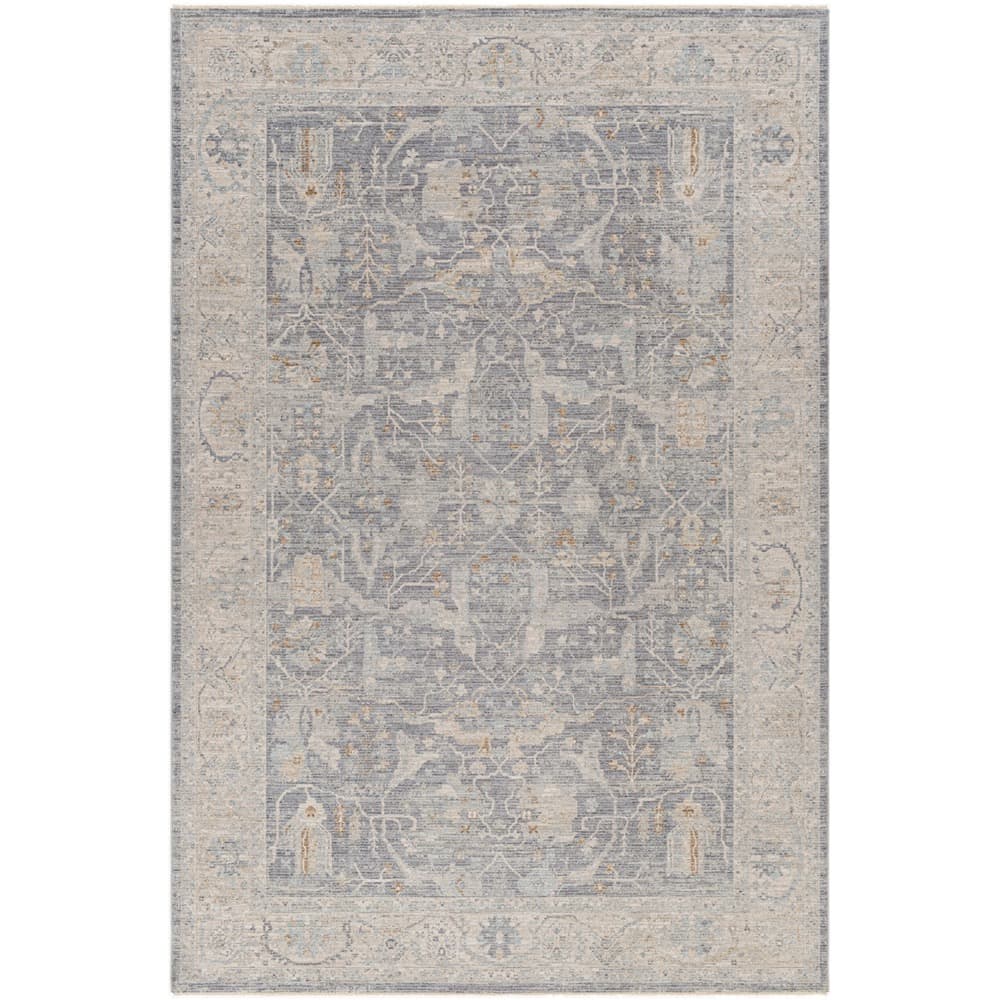 Avant Garde Deep Teal Machine Woven Rug by Livabliss - Image 6