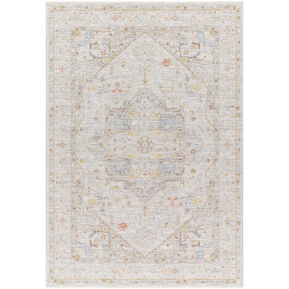 Avant Garde Taupe Machine Woven Rug by Livabliss