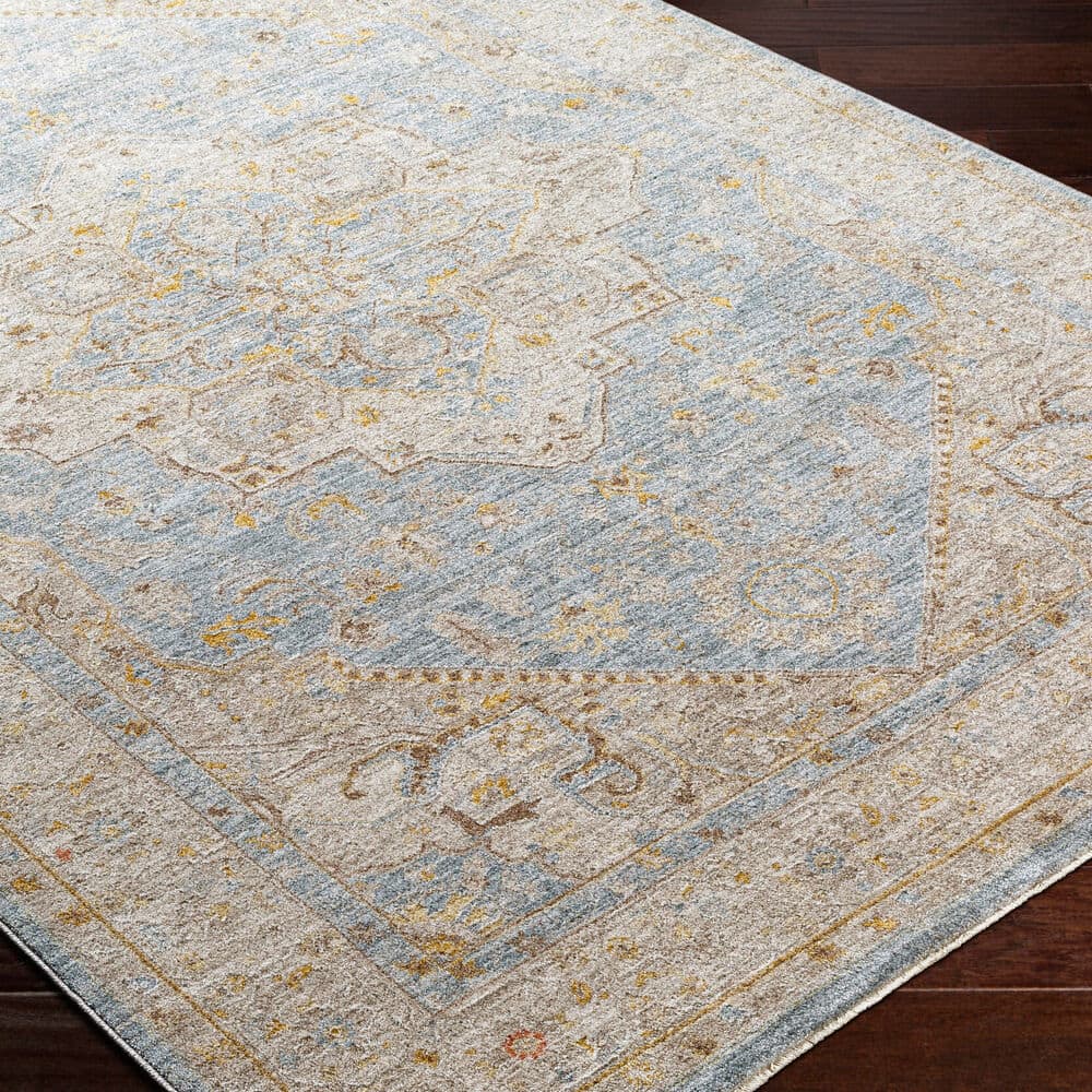 Avant Garde Taupe Machine Woven Rug by Livabliss - Image 3