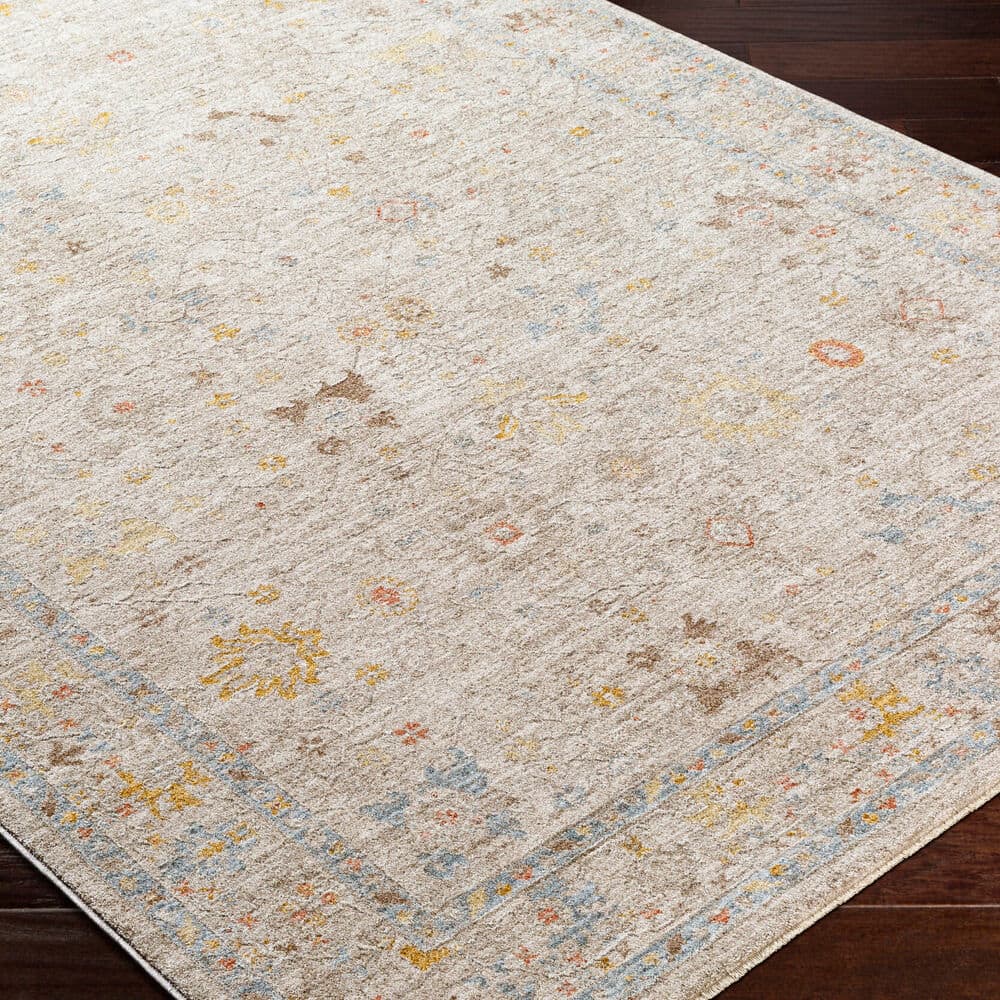 Avant Garde Taupe Machine Woven Rug by Livabliss - Image 3