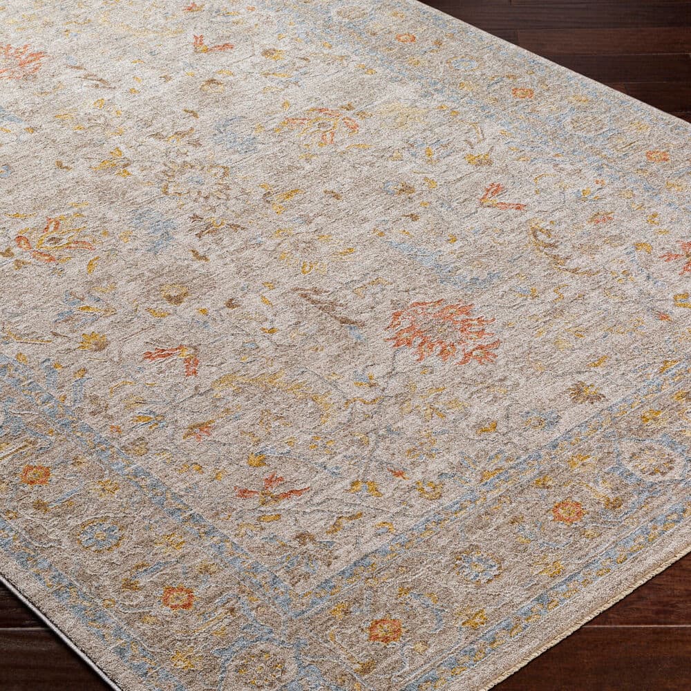 Avant Garde Taupe Machine Woven Rug by Livabliss - Image 3