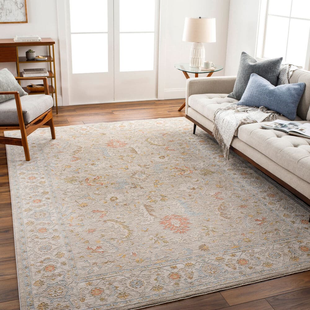 Avant Garde Taupe Machine Woven Rug by Livabliss - Image 2