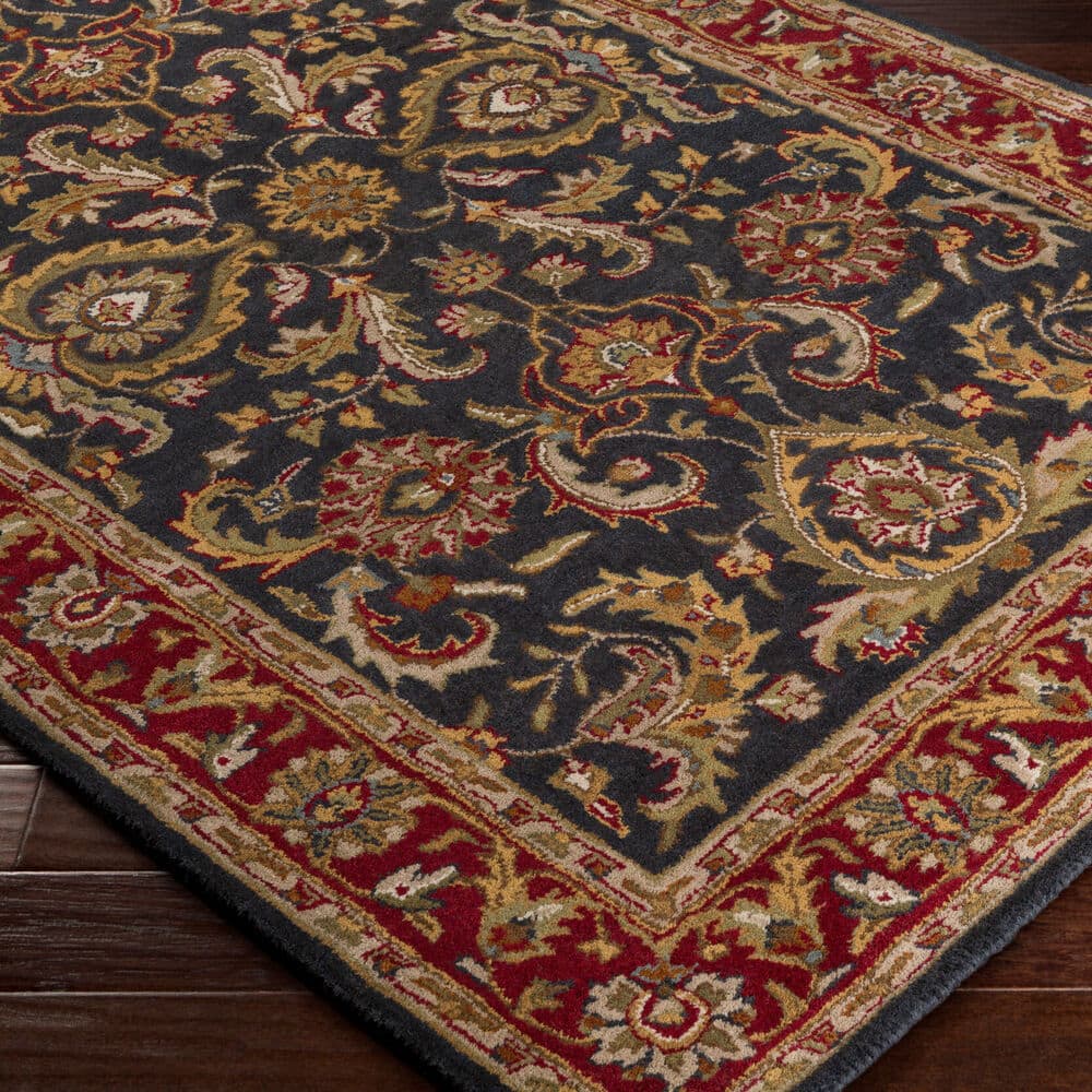 Middleton Red Handmade Rug by Livabliss - Image 3