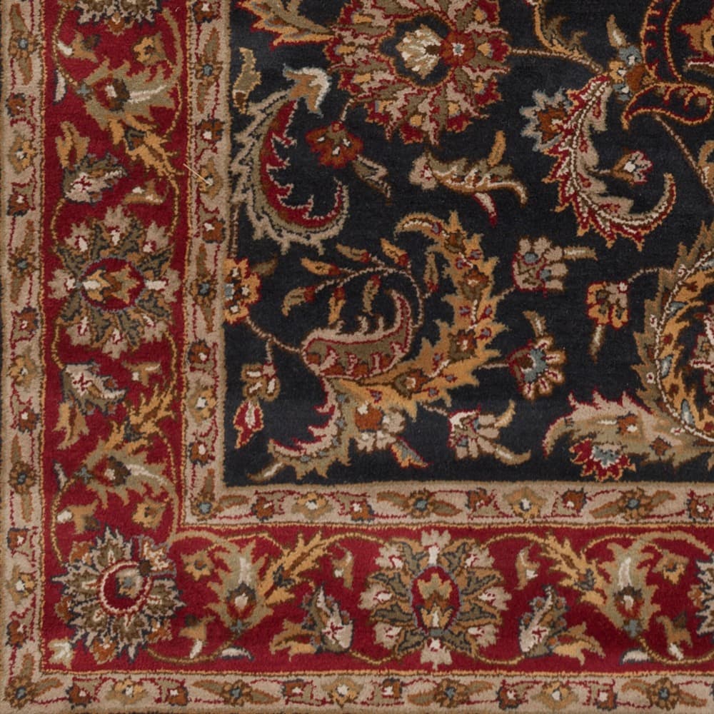 Middleton Red Handmade Rug by Livabliss - Image 4