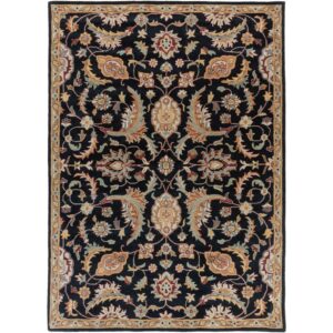 Middleton Black Handmade Rug by Livabliss