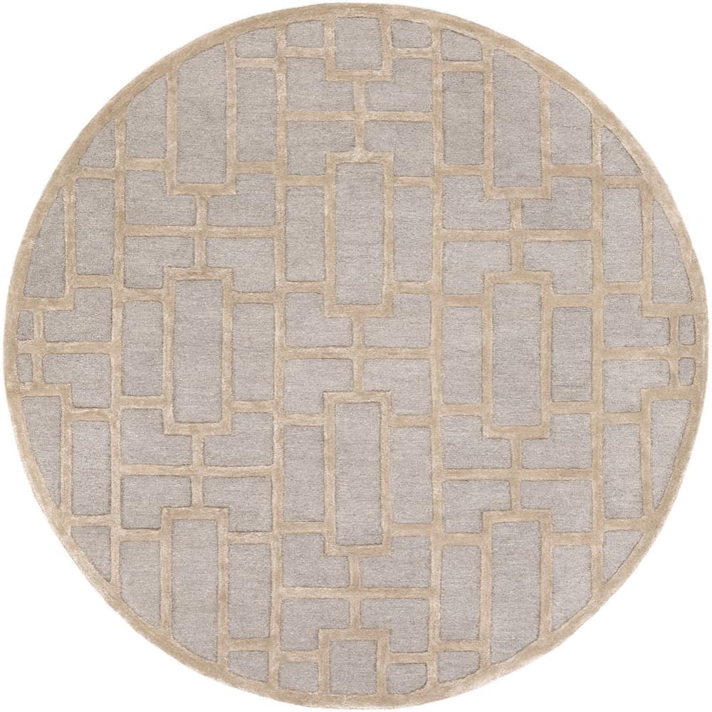 Arise Light Gray Handmade Rug by Livabliss - Image 5