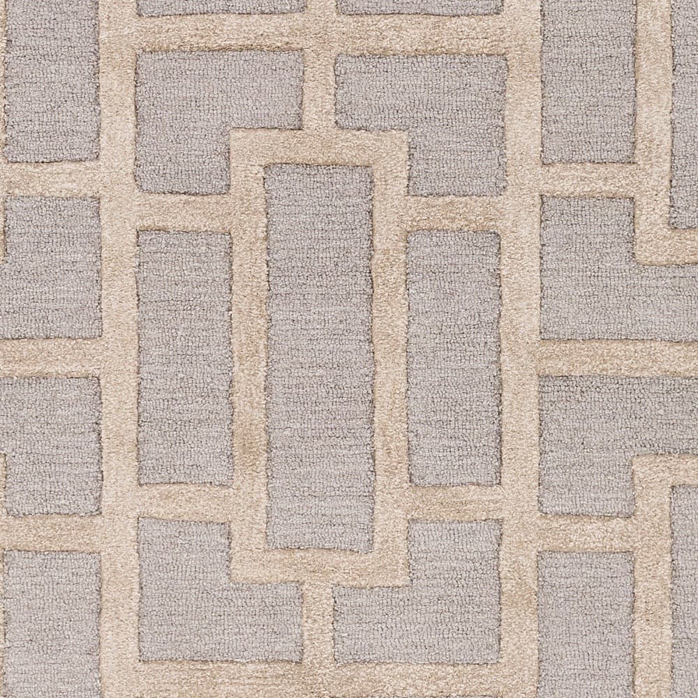 Arise Light Gray Handmade Rug by Livabliss - Image 3