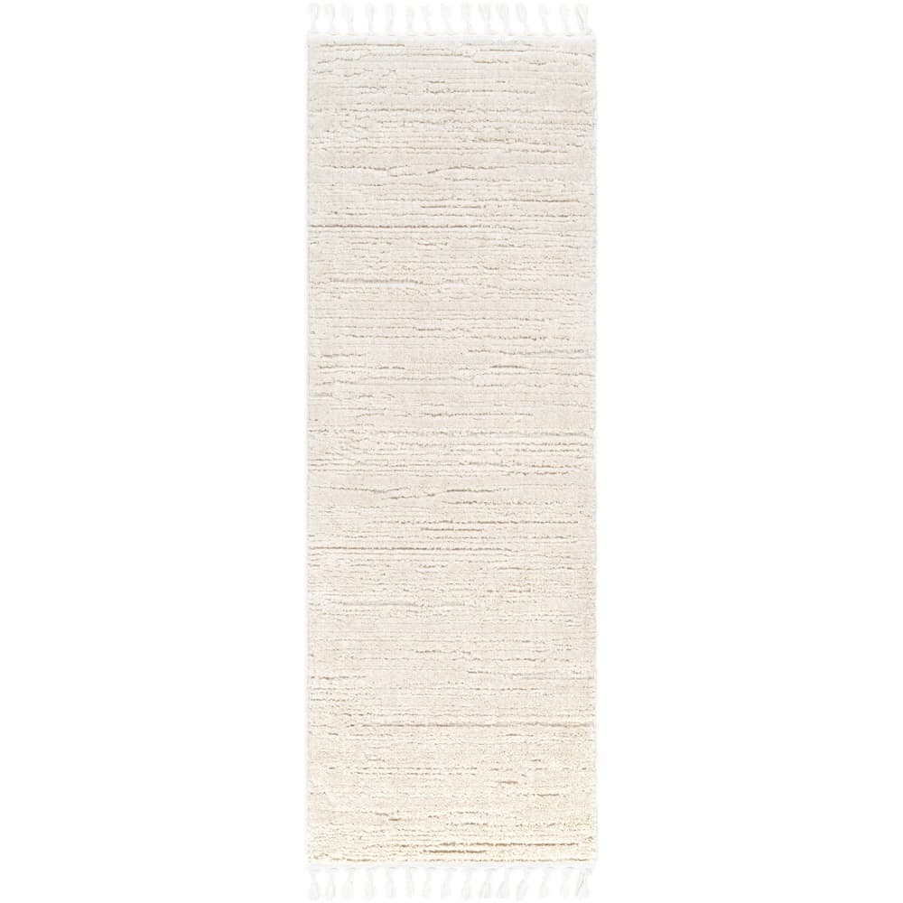 Azilal Ivory Machine Woven Rug by Livabliss - Image 5
