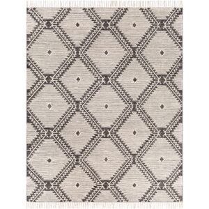 Bedouin Black Handmade Rug by Livabliss