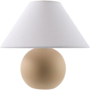 Bajo Beige Ceramic Table Lamp by Livabliss