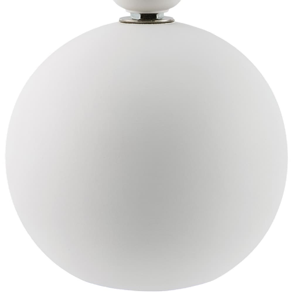 Bajo White Ceramic Table Lamp by Livabliss - Image 2