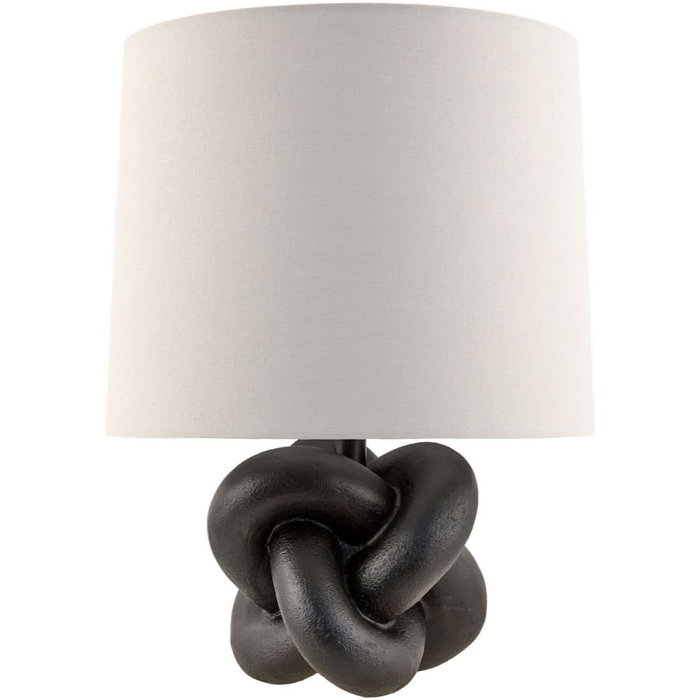 Burkina Black Resin Table Lamp by Livabliss
