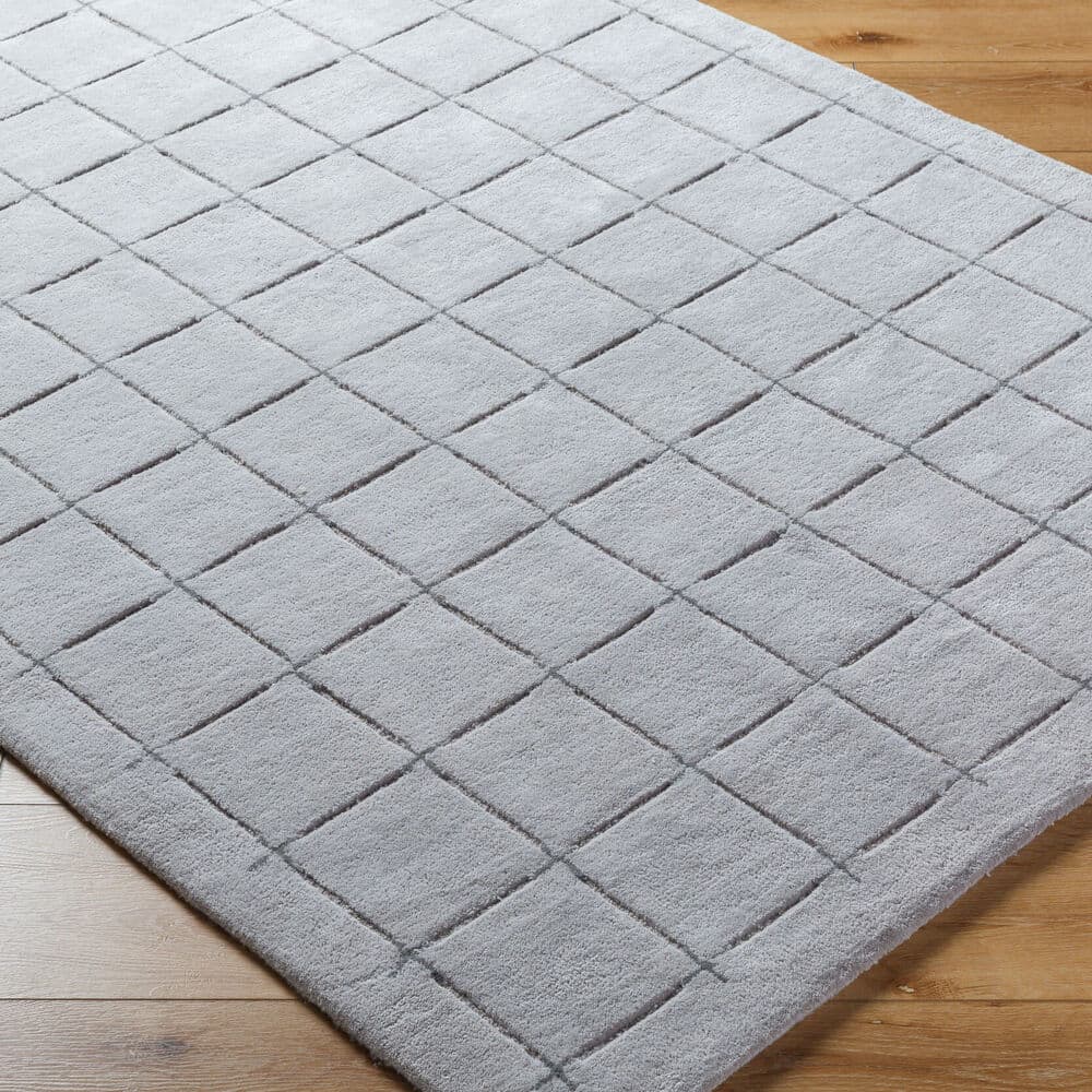 Brook Gray Handmade Rug by Livabliss - Image 3