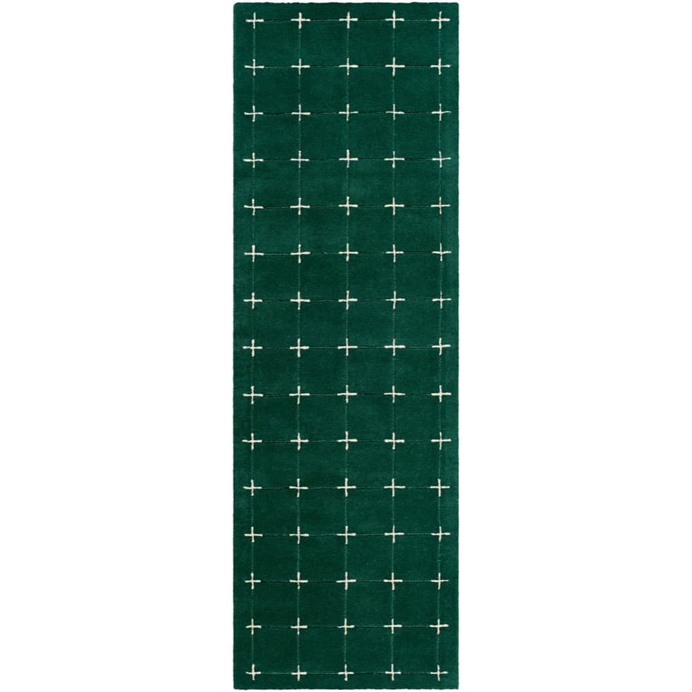 Brook Dark Green Handmade Rug by Livabliss - Image 5