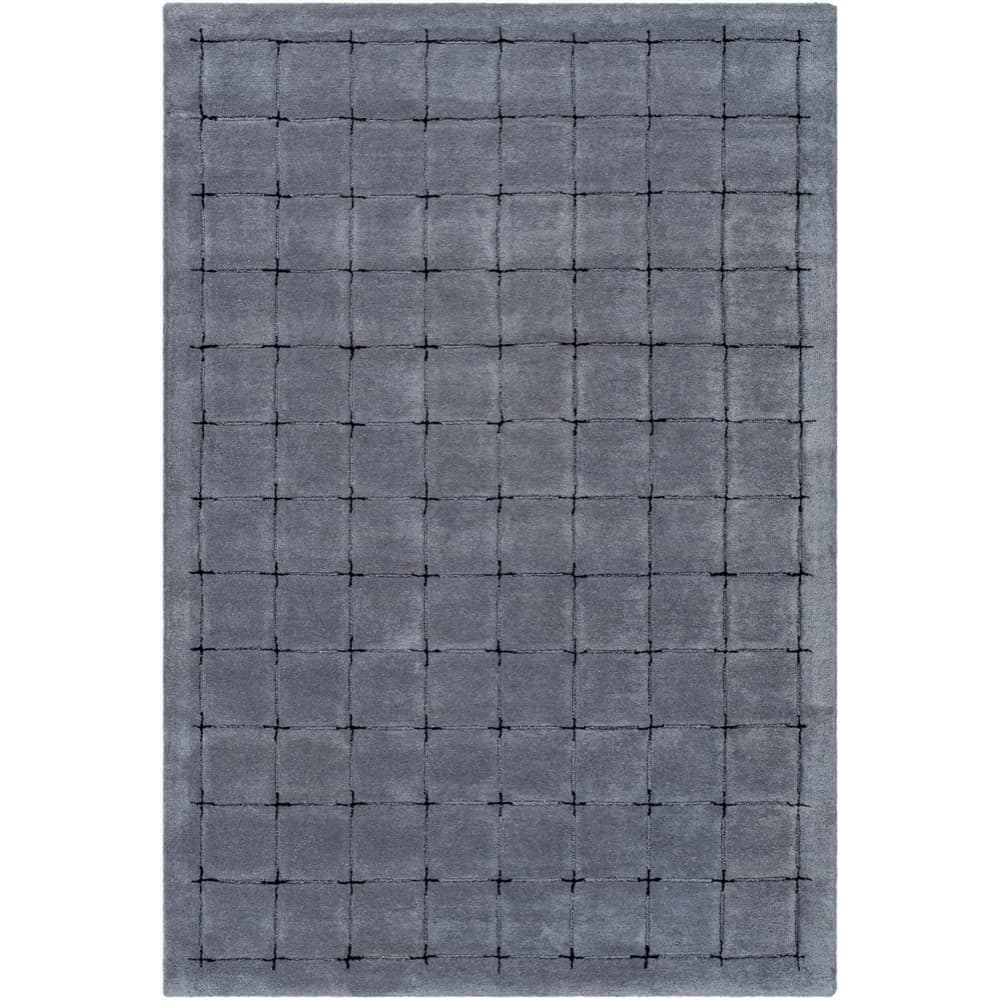 Brook Charcoal Handmade Rug by Livabliss