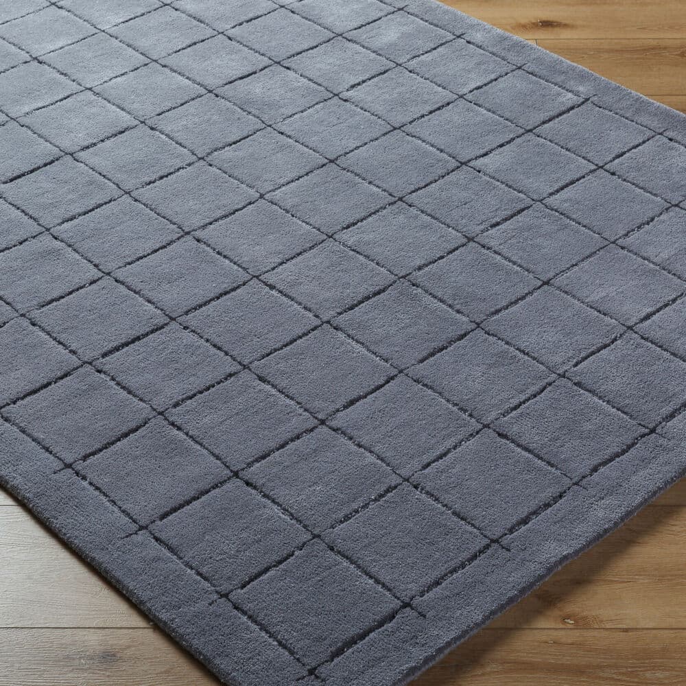 Brook Charcoal Handmade Rug by Livabliss - Image 3