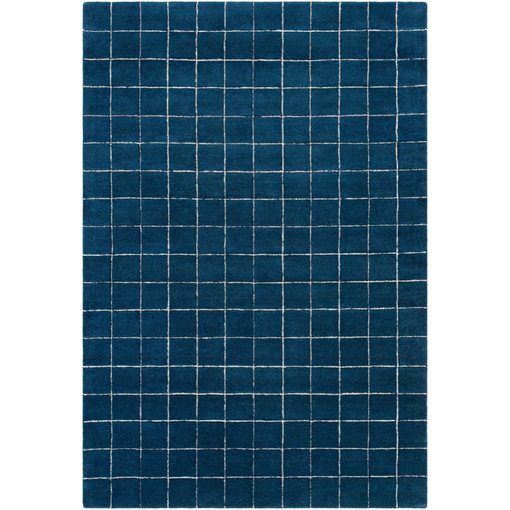 Brook Midnight Blue Handmade Rug by Livabliss