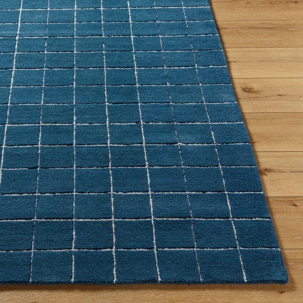 Brook Midnight Blue Handmade Rug by Livabliss - Image 4