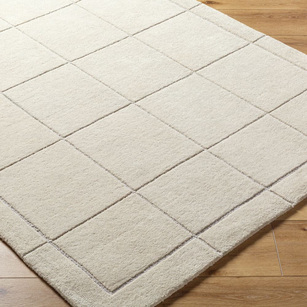 Brook Light Beige Handmade Rug by Livabliss - Image 3