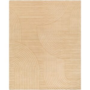 Brook Beige Handmade Rug by Livabliss